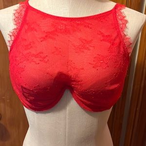 Victoria’s Secret red bralette